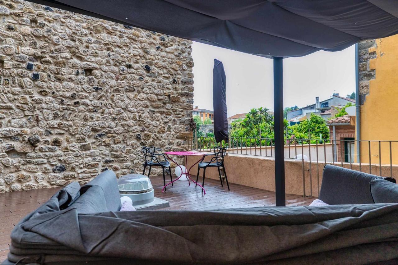 Keldomenech Bed&Art Luxury Apartment For Art Lover Besalú Kültér fotó